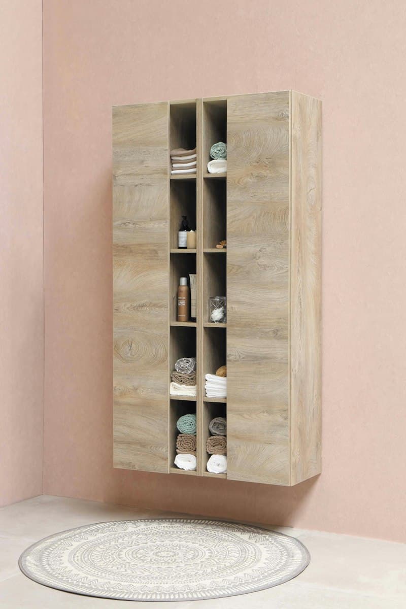 Linear Dual-Door Wardrobe